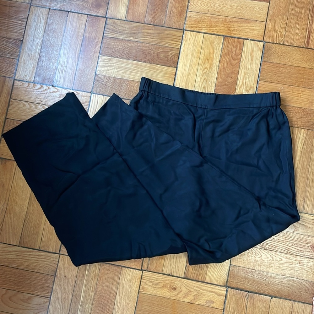 COS very comfortable drapey black pants
